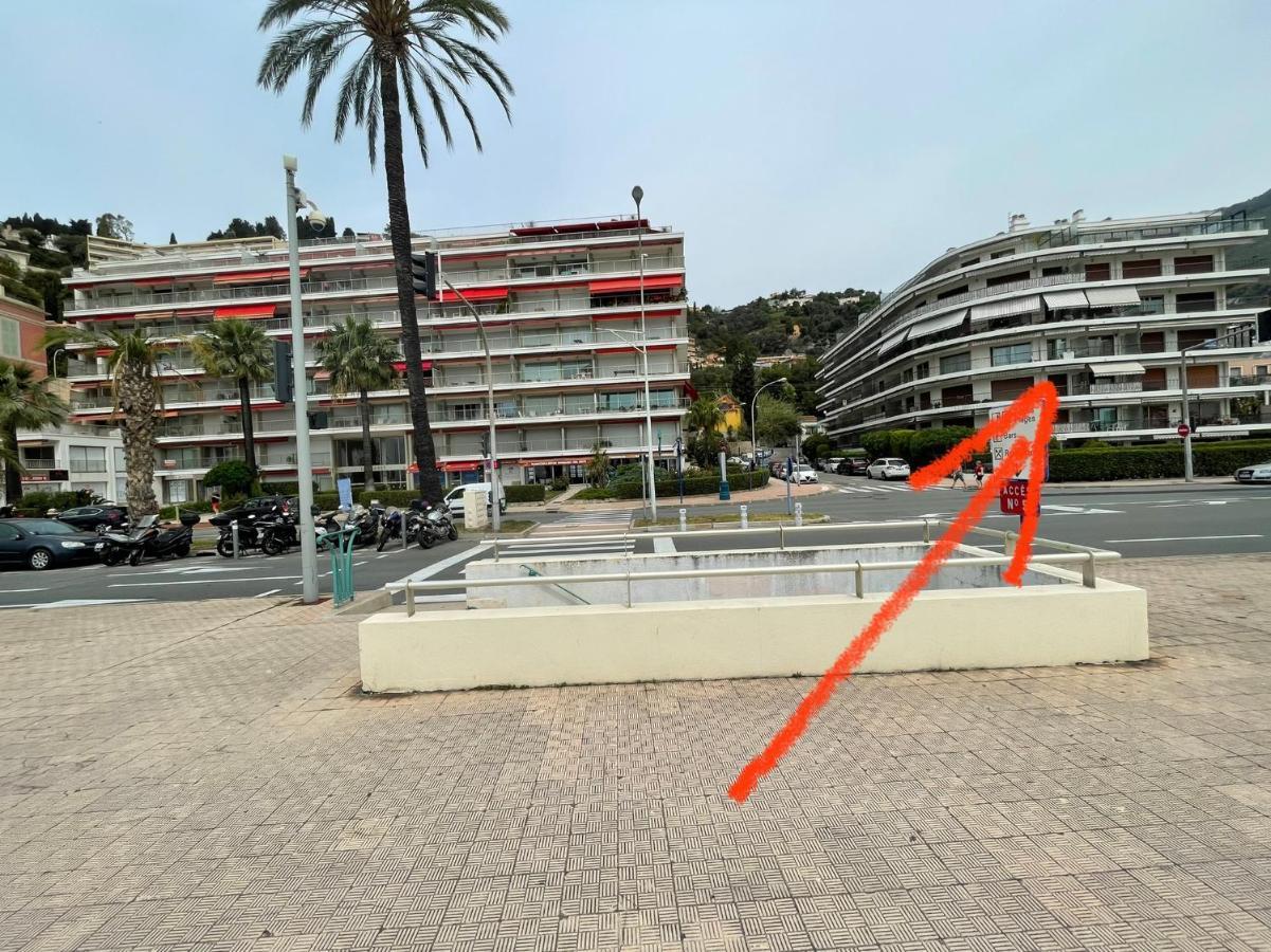 studio 2 pers , 40m2 en bord de mer avec vue mer Menton Eksteriør billede